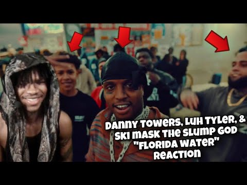 Danny Towers - Florida Water (Official Video) (Feat. Luh Tyler & Ski Mask The Slump God) REACTION