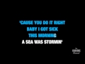 Sexual Healing in the Style of "Marvin Gaye" karaoke video with lyrics (no lead vocal)