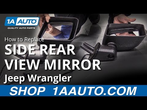 How to Replace Side View Mirrors on a 2007-2014 Jeep Wrangler (DIY