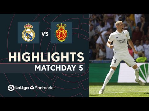Highlights Real Madrid vs RCD Mallorca (4-1)