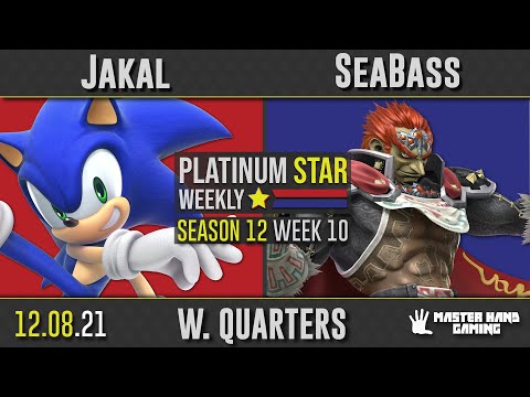 PSW S12:W10 - Jakal (Sonic) vs SeaBass (Ganon) - W Quarterfinals