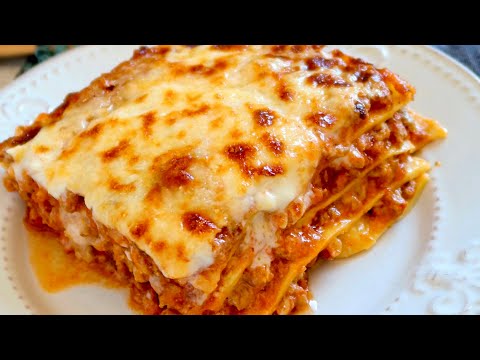 LASAÑA DE CARNE. ¡Siempre sale bien!