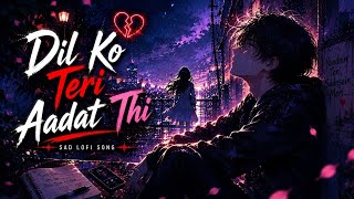 Dil Ko Teri Aadat Thi 💔🥀 | Fake Love Hurt Me Again | Midnight Hindi LoFi Song