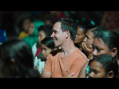 Sessão de Cinema movido a energia solar em Taipu/RN no Quilombo Queimadas