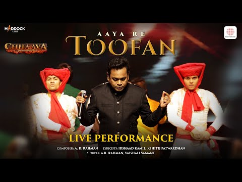Aaya Re Toofan Live Performance | Chhaava | A. R. Rahman, Vaishali S., Irshad | Vicky K, Rashmika M
