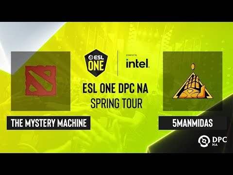 Dota2 - 5ManMidas vs The Mystery Machine - Game 2 - ESL One DPC NA Spring