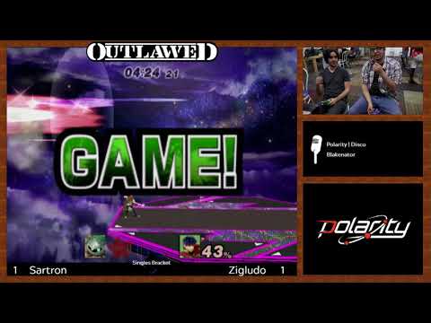 Outlawed 17 - Sartron (Meta Knight) vs Zigludo (Ike) - Singles