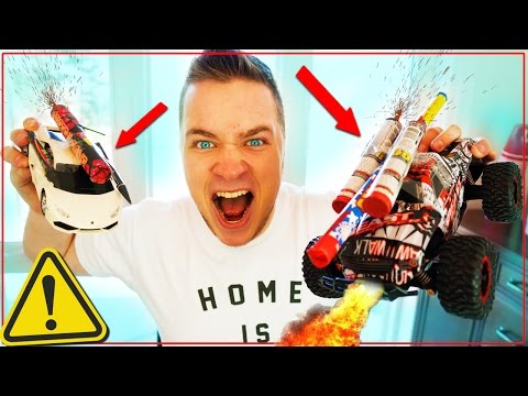 MOST DANGEROUS TOY OF ALL TIME!!! EXPLODING RC CARS (Experiment)