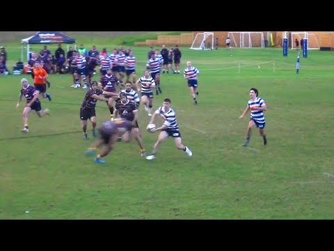 An example of a massive legal rugby tackle