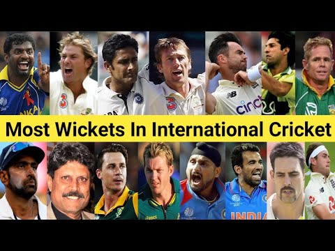 Most Wickets In International Cricket 🏏 Top 25 Bowler 🔥 #shorts #cricketshorts