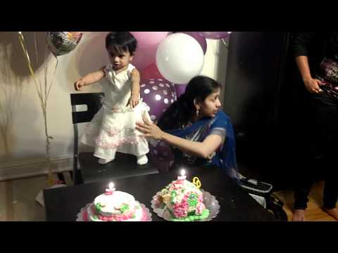 Sanvi's First Birthday Cake (Part I)