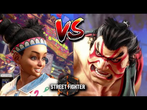 E. Honda takes on Lily in an Epic Battle! - Street Fighter 6 Gameplay Breakdown