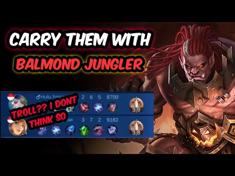 Carry Your Troll With Balmond Jungler | Balmond Mobile Legends