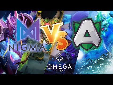 Nigma Vs Alliance - Amazing 1% Ancient Comeback !! OMEGA League