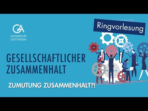 Zumutung Zusammenhalt?! Ringvorlesung