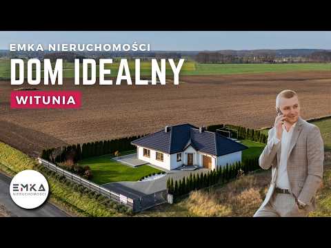 Nowoczesny dom na sprzedaż Witunia I Dom na wsi I  Emka Nieruchomości I Domy na sprzedaż