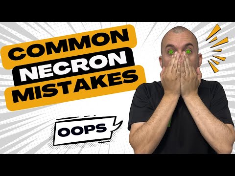 Stop Doing THIS with Your Necrons in Warhammer 40K