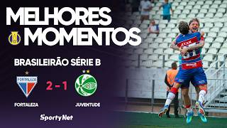 FORTALEZA FAZ O DEVER DE CASA! Melhores Momentos - Fortaleza 2 x 1 Juventude