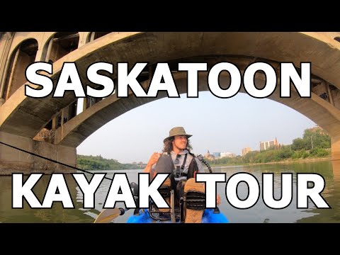 Kayak Through Saskatoon, A Guided Tour