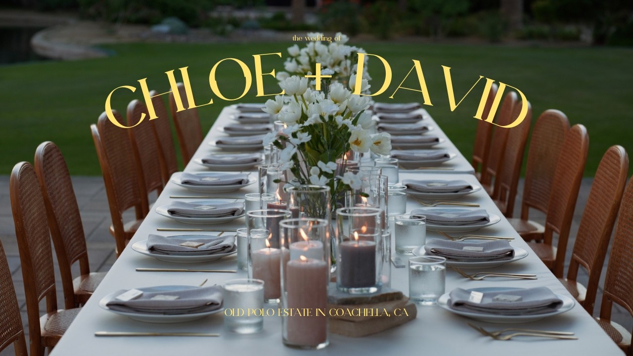 Chloe + David - Single Day wedding film