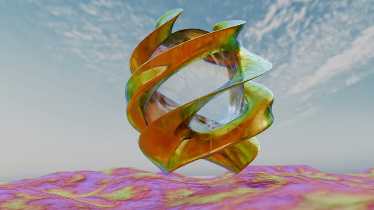 Abstract Environment Animation 3D Model