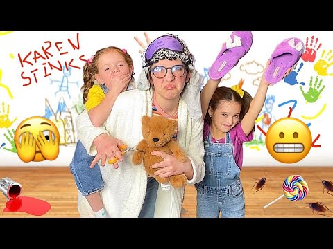 KAREN BABYSITS HALLIE & ALANA FOR 24 HOURS 🫣😱🤯 (GONE WRONG) @agset211 @HallieOnStage114