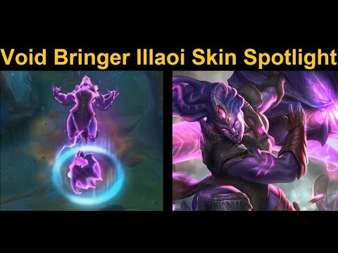 Void Bringer Illaoi - The skin that lets you actually see your champion/tentacles...