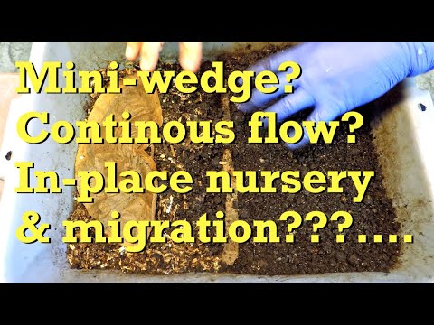 Continuous in-place 72-day migration of 'original' worms - vermicompost