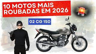 Quanto Custa o Seguro das 10 Motos Mais Roubadas em 2026 em SP: Nº2 Honda CG 150