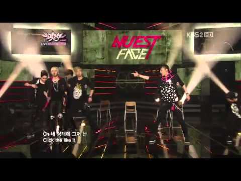 Live]  NU'EST  Face @ KBS Music Bank (Full HD 1080P)
