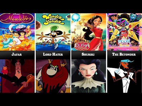 All Villains From Disney Television Animation (1985-2024)