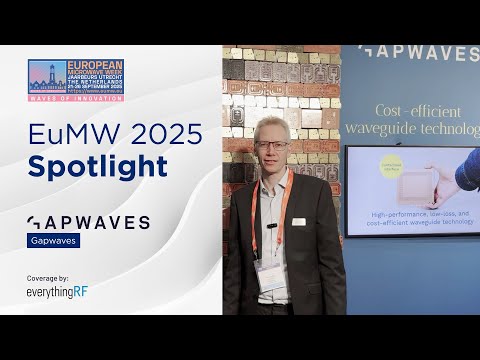EuMW 2025 Spotlight: Gapwaves Showcases Innovative Waveguide Antenna Technology