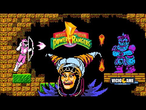 🎮 Mighty Morphin Power Rangers (Nintendo) Complete Gameplay