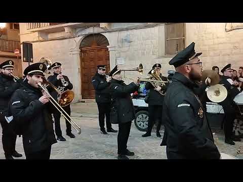 marcia Mosè banda della disfida di Barletta Barletta 29/12/2022 omaggio al Santo Patrono.