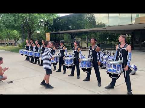Blue Devils 2022 Warm Up lot Corps Encore