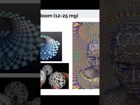 Hyperbolic Geometry of #DMT