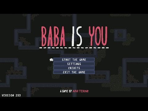 Let's Play Baba Is You (BLIND) Part 1: CLEVER IS GAME