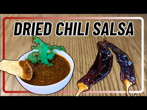 Salsa Roja Recipe - Using Mexican Dried Chili (Guajillo, Poblano...)