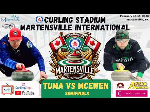 FEATURE: Mike McEwen vs. Kevin Tuma - SEMIS - Curling Stadium Martensville International [2]