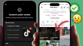 How To Fix Titok Video Under Review Problem |  Fix TikTok Video STUCK 