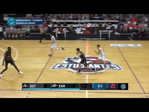 Highlights |  Estudiantes 81 - 72 Zárate Básket