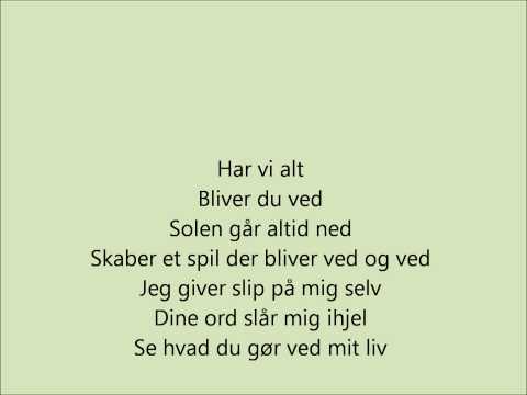 Celina ree - Når du rør ved mig with lyrics.