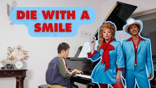 Die with a Smile - Bruno Mars & Lady Gaga | Petite Piano Cover (Jadon)