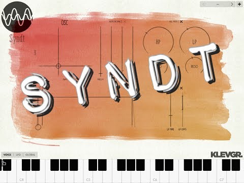 SYNDT Polyphonic Synthesizer by Klevgrand Demo for the iPad