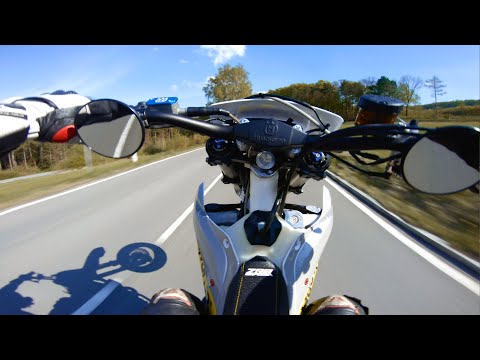 Husqvarna FE 350 RIDE [RAW Sound] #SUPERMOTO