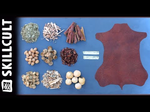 The Magic Ingredients That Turn Skin Into Leather, Barks, Roots and Leaves for Natural Hide Tanning