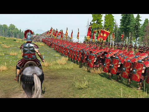 500 Roman Legionaries Defend Against the Carthaginian Army — Last Stand of Rome