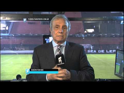 El análisis de Roberto Perfumo. Newell's 1 - Banfield 1. Fecha 14. Primera División 2015. FPT.