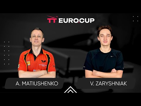 19:15 Andrii Matiushenko - Vadym Zaryshniak 09.08.2025 TT Euro.Cup Ukraine Master TABLE 3