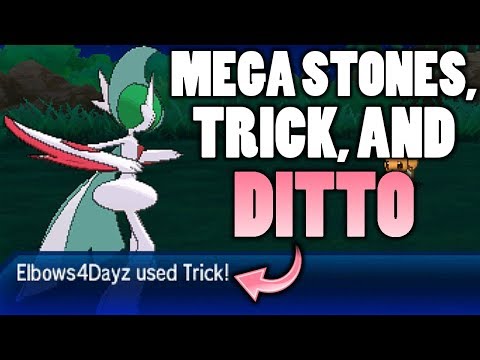Can Ditto Use Trick With Mega Stones In Pokemon Ultra Sun and Moon?